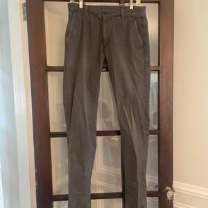 AG Adriano Goldschmied Dark Gray Pants, Size 30